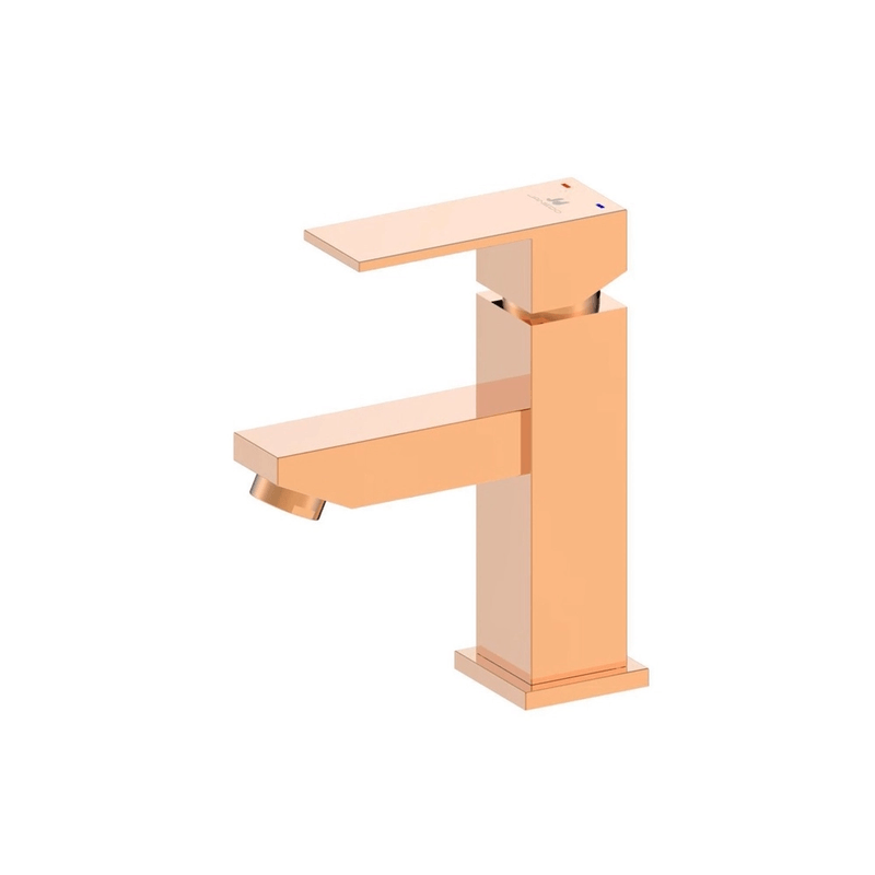 Misturador-para-Lavatorio-Monocomando-Square-Light-Rose-Gold---Janedo