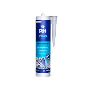 Adesivo PU 40 Polyfort 387g Cinza - Pulvitec