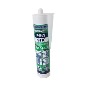 Adesivo Ecoselante Uso Geral Polystic 250g Incolor - Pulvitec