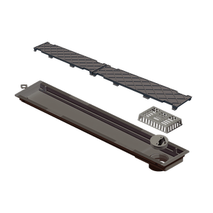 Ralo Linear Seco PVC Novii 50cm - Ralo Linear