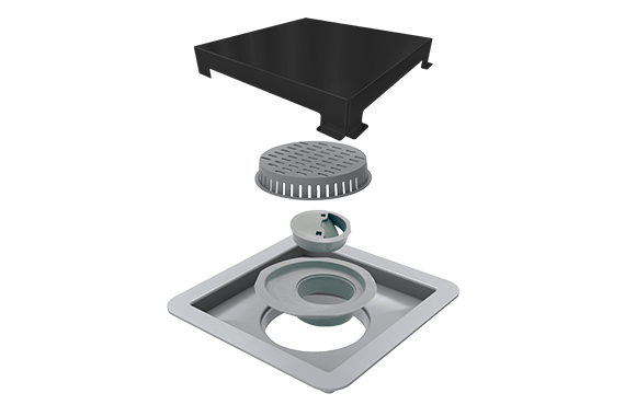 Ralo-Linear-Square-15x15cm-Tampa-Black-Matte---Ralo-Linear