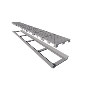 Ralo Linear Tampa Vazada Infinity Plus 130cm - Ralo Linear