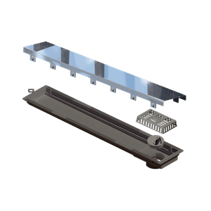 Ralo Linear Tampa Versatile 75cm Inox - Ralo Linear