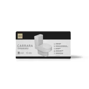 Kit Completo de Bacia com Caixa Acoplada Carrara Branco - Deca