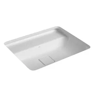 Cuba de Embutir com Mesa Retangular Slim L.33050.M.17 500mm Branca - Deca