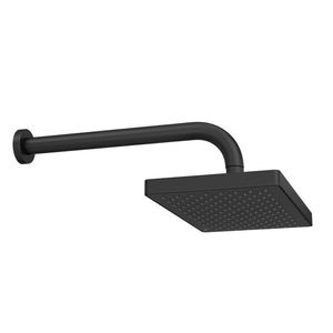 Chuveiro com Tubo de Parede Retangular Flex Max Black Matte - Deca