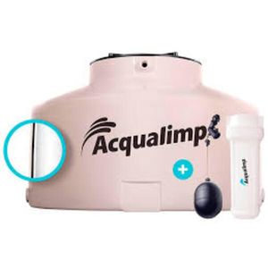 Tanque Polietileno Água Limpa 500 Litros Com Kit Água Limpa - Acqualimp