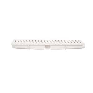Ralo Linear Modular com Grelha 6x50cm Branca - Estrela Acessórios