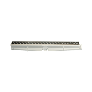 Ralo Linear Modular com Grelha 6x50cm Inox - Estrela Acessórios
