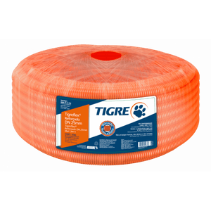 Eletroduto Corrugado Reforçado Tigreflex 20x50m Laranja - Tigre