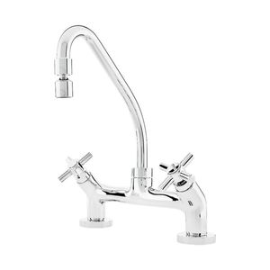 Misturador para Cozinha de Mesa Móvel Izy Cromado - (1256C37) - Deca