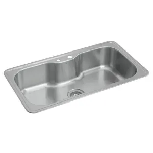 Cuba Simples Retangular C Deck Facile 80x40cm Inox - Deca