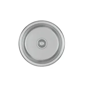 Cuba Simples Redonda Facile 40cm Inox - Deca