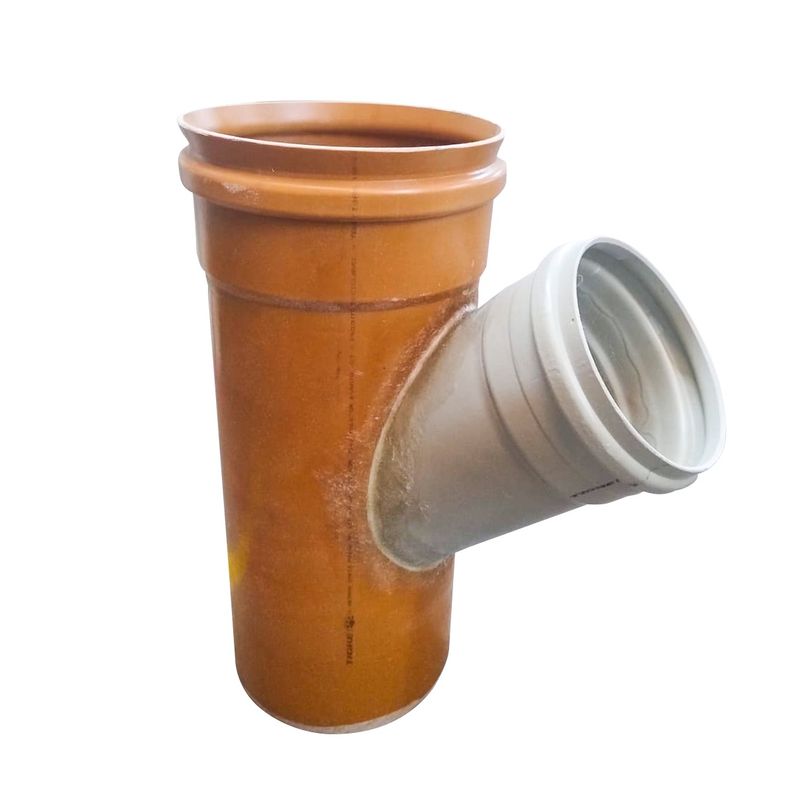 Juncao-PVC-Esgoto-Serie-R-200mm-x-100mm-Ocre---Plastfran