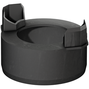 Conector de Saída para Tubulação Vertical - 100cm - Preto