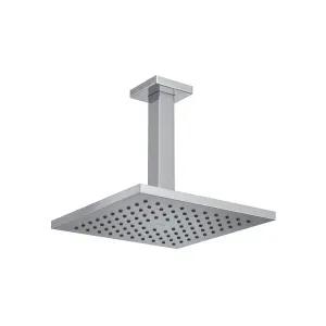 Chuveiro de Teto Quadrado Tubo 20cm Cromado - Deca