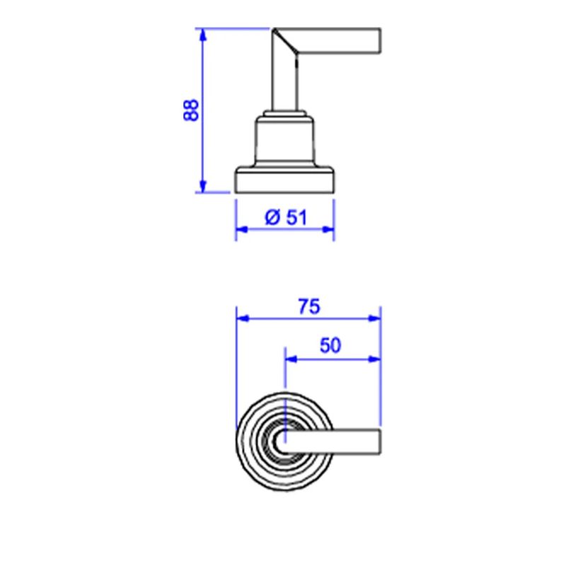 AcabamentoparaRegistrodeGavetaePressaoIzyPlus12ate1Cromado4900C24PQDeca