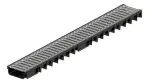 Canal Com Grelha Aco Slim H50 Galvanizado - Aco Drenagem