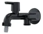 Torneira para Jardim e Tanque MultUso de Parede Confort Black - Blukit