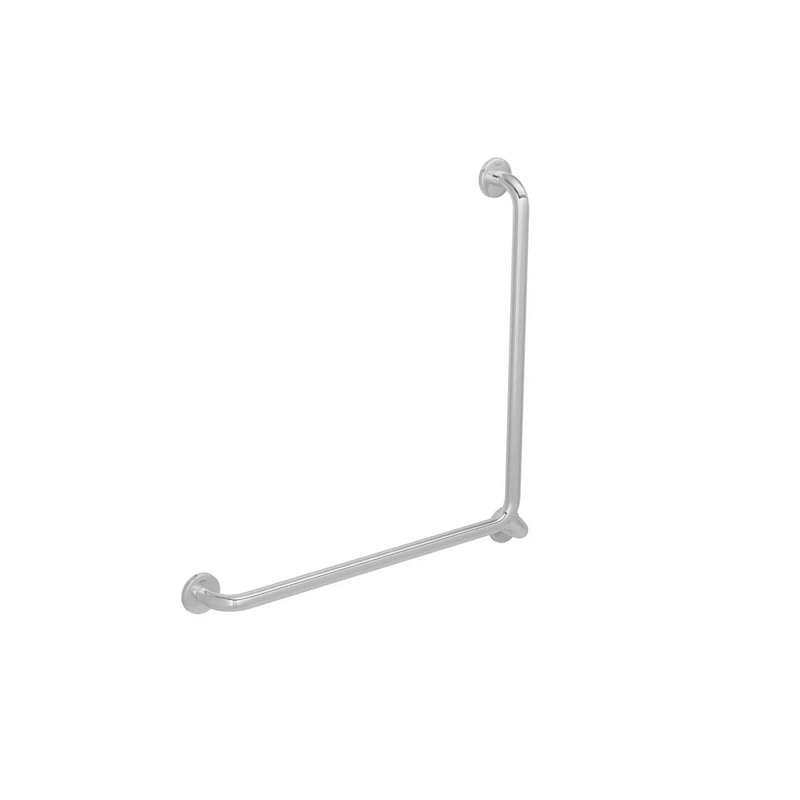 Barra de Apoio Lateral Conforto 70x70cm Inox Polido 2335.I.POL.N  Deca