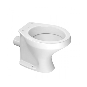 Bacia Convencional com Saída Horizontal Ravena Branco  - P.90.17 -  Deca