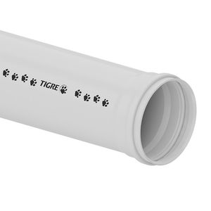 Tubo Esgoto 100mm 1m - Tigre