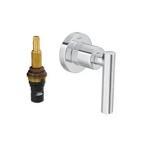 Acabamento para Registro de Pressão Beta Pequeno 1/2 a 3/4" Cromado  - 4916.C109.PQ -  Deca