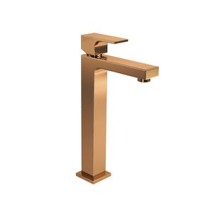 Misturador para Lavatório Monocomando de Mesa Bica Alta Unic Gold Red  - 2885.GL90.RD -  Deca