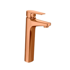 Misturador para Lavatório Monocomando de Mesa Bica Alta Level Gold Red  - 2885.GL26.RD -  Deca