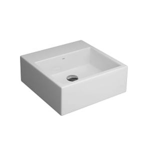 Cuba de Apoio com Mesa Quadrada Branco  - L.73.17 -  Deca