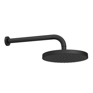 Chuveiro com Tubo de Parede Redondo Flex Max Black Matte  - 2085.BL.STD.MT -  Deca