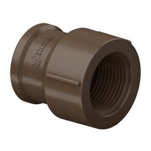 Luva Latão Solda Mista PVC Soldável 50x1 1/2" Marrom - Tigre